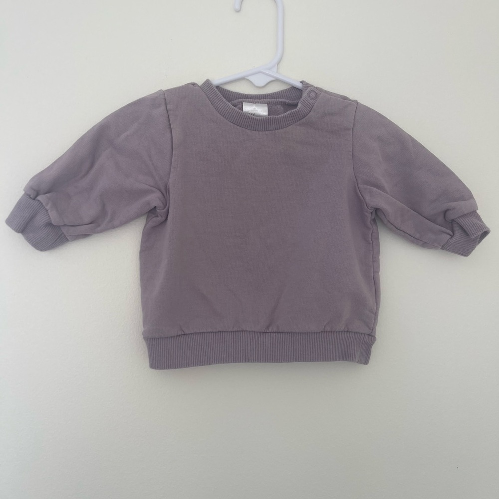 H&M Lavender Kids Sweatshirt